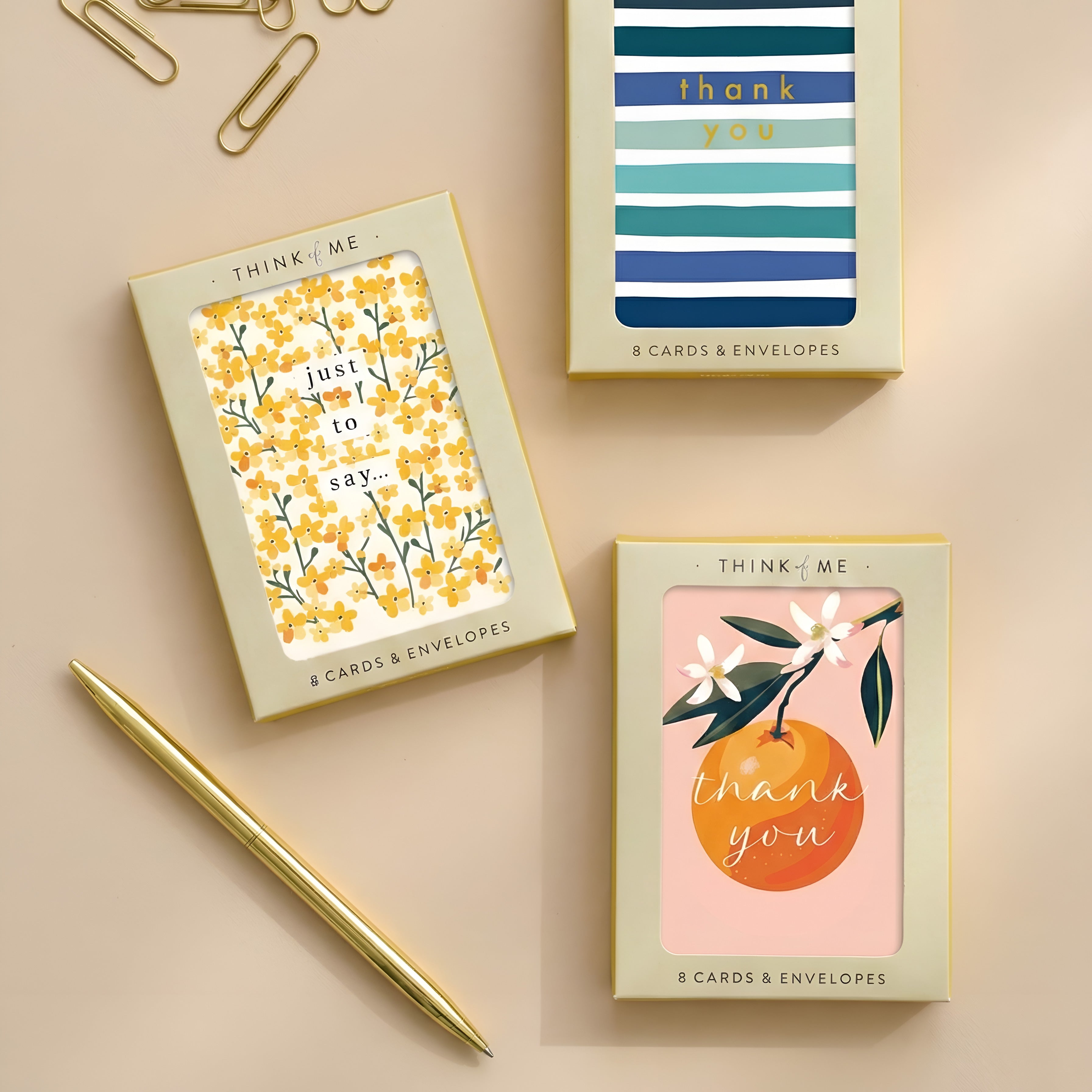 Notecard Packs Think of Me Designs