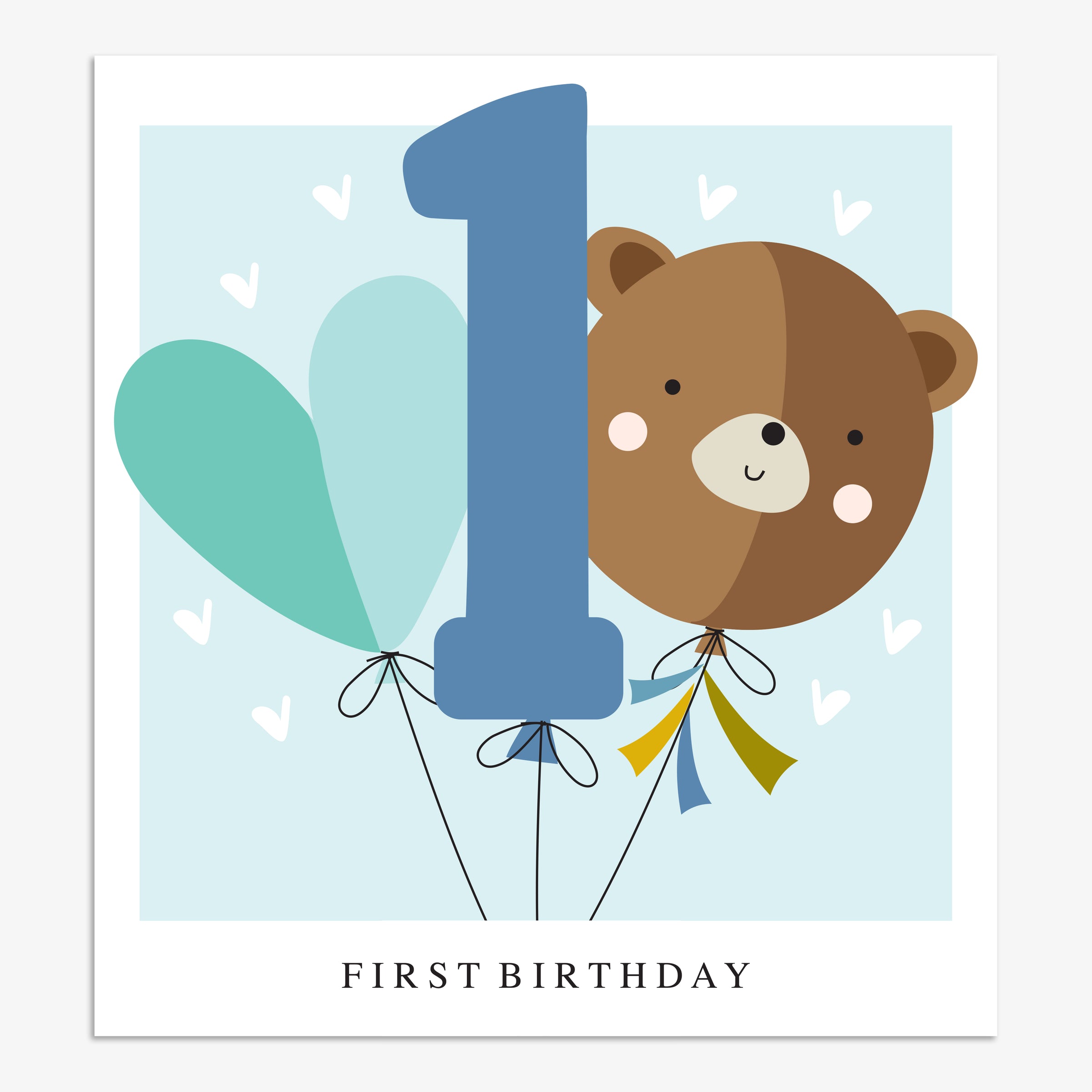 SML10 - 1ST BIRTHDAY BLUE