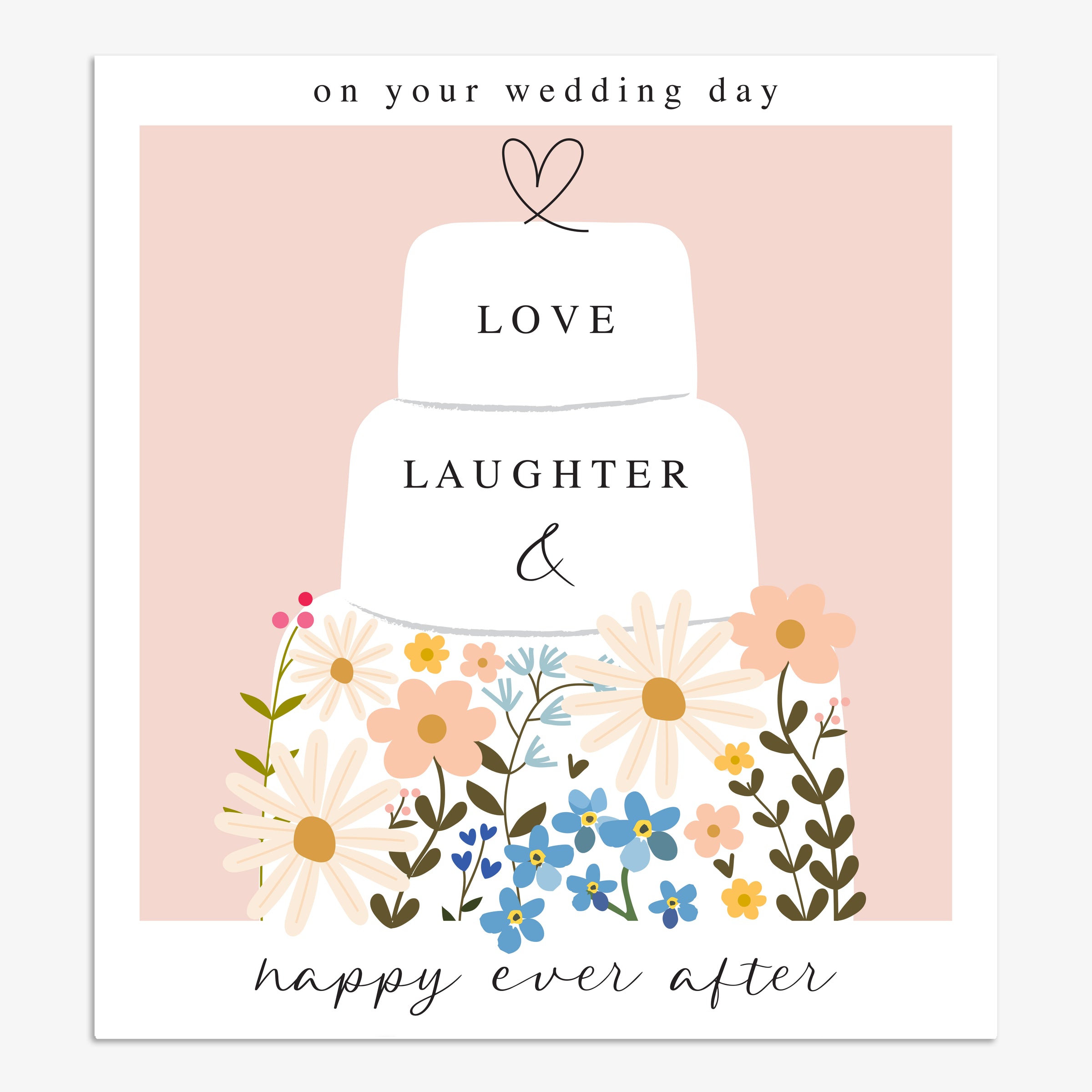 SML14 - WEDDING CAKE FLORAL