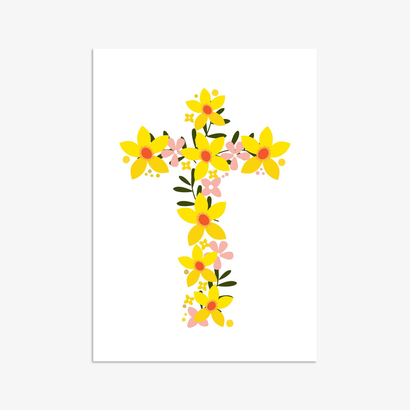 EAP34 - Floral Cross