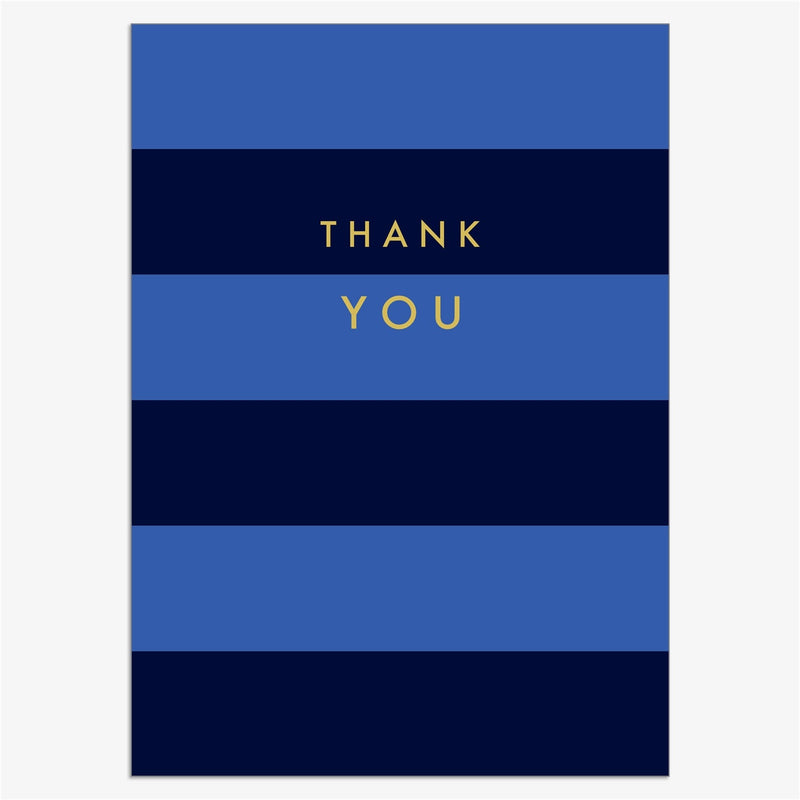 SST224 - THANK YOU Blue Stripes